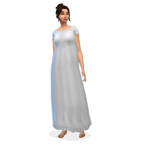 Sims 4 Victorian Nightgown