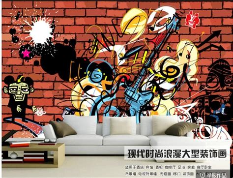 Custom 3d Wallpaper High Definition Basketball Graffiti Brick Wall
