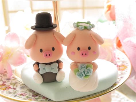 Cute Wedding Cake Toppers Handmade Wedding Finds From Etsy