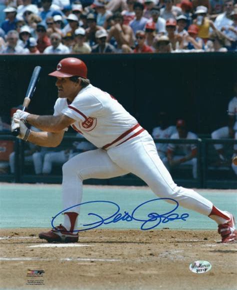 Peter edward pete rose, sr. Pete Rose Signed Photo, Autographed MLB Photos