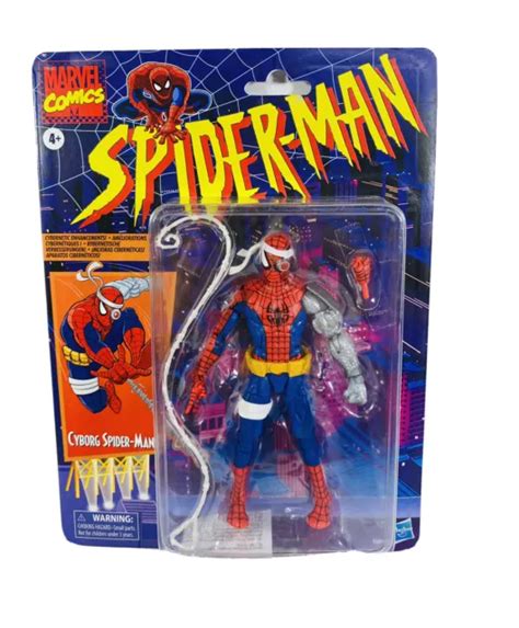 Marvel Legends Cyborg Spider Man Retro Action Figure Target Exclusive