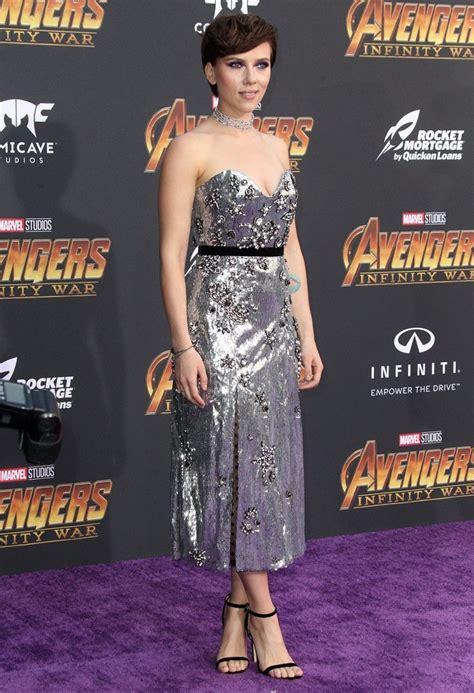 Scarlett Johansson Picture 424 Avengers Infinity War Premiere