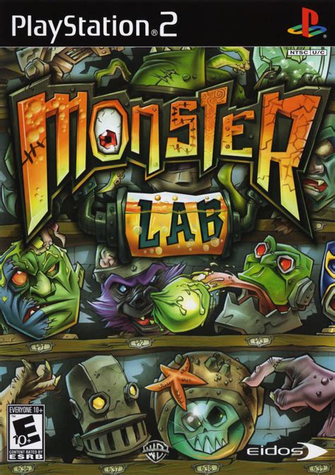 Ps2 怪物实验室 Monster Lab 游戏下载 实体版包装 游戏封面