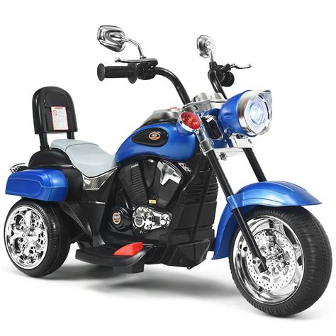 Costzon Kids Ride On Chopper Motorcycle 6 V Battery Powered Motorcycl