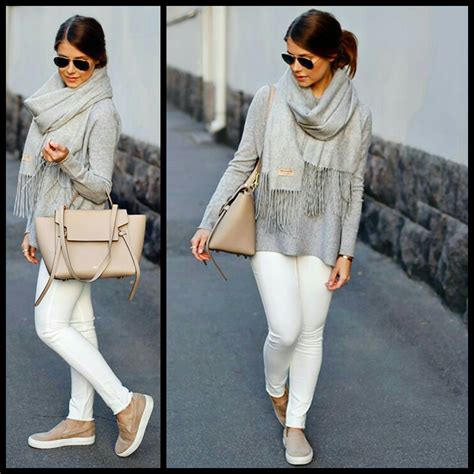 Simple But Perfect Grey White Nude YStyle