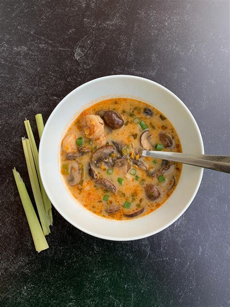 Thai Coconut Lemongrass Shrimp Soup — Wokeupandmade