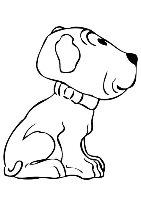 Pitbull dog drawings easy hd wallpapers. Kleurplaat puppy. Gratis kleurplaten om te printen - afb ...