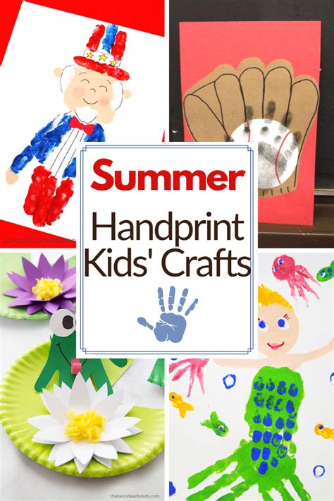 20 Fun Summer Handprint Crafts For Preschoolers Handprint Crafts
