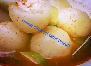 Ada cilok bandung, cilok rebus, cilok daging, cilok ayam, dan cilok goring telur. Resep Jajanan Cilok Kuah Isi Telur Puyuh - Jajanan Uenak