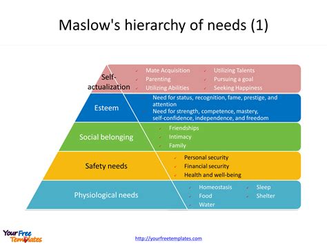Maslow Theory Of Motivation Ppt Maslow S Hierarchy Of Needs