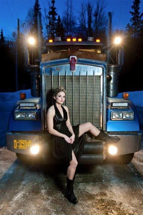 Pin By Mike Brown On Semi Trailer Truck Trucks And Girls Lisa Kelly