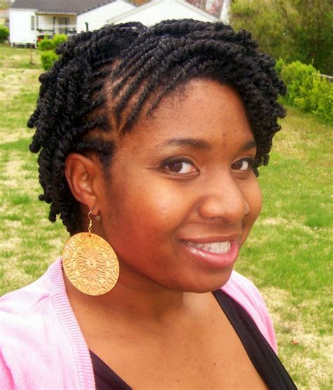 Image Result For Natural Braided And Twisted Hair Short Natural Hair