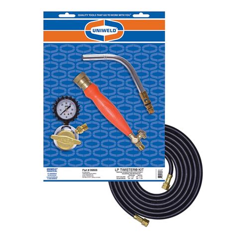 Uniweld Propane And Mapp Torch Kits T 4 Twister Kit Msc Industrial
