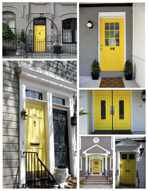 10 Bright Front Door Colors
