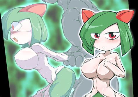 Rule 34 Arm Grab Artist Request Blush Breasts Kirlia Open Mouth