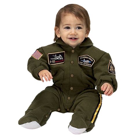 Jr Armed Forces Infant Costume Pilot Costume Halloween Costume