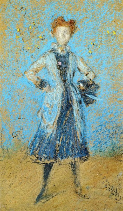 After brief stays in stonington, connecticut, and springfield. The Blue Girl, 1872 - 1874 - James McNeill Whistler - WikiArt.org