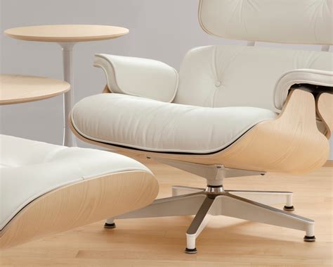 Herman Miller Eames® Lounge Chair And Ottoman White Ash Gr Shop Canada
