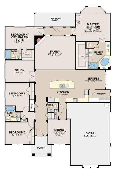 Our portfolio of floor plans are designed to fit a variety of families' needs. Unique Ryland Homes Floor Plans - New Home Plans Design