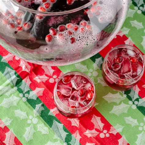 Easy Sparkling Cranberry Apple Cider Punch The Recipe Stop