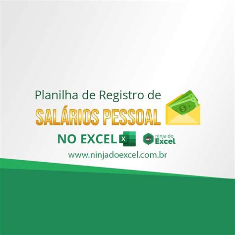 Planilha De Registro De Salário Pessoal No Excel Download