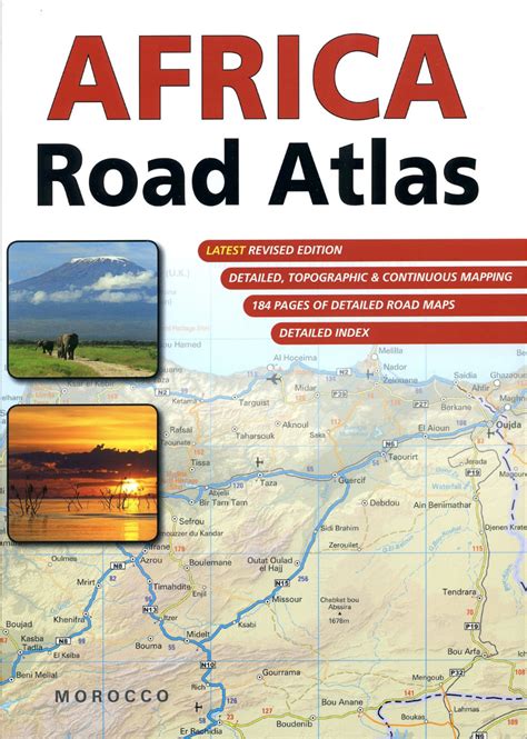 Africa Road Atlas Coverage Includes All African Countries
