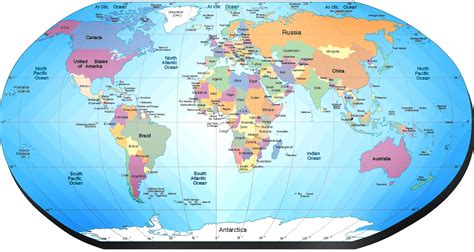 Mapa Politico Do Mundo