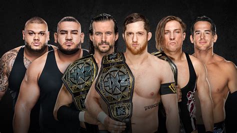 Nxt Tag Team Champions Undisputed Era Vs Roderick Strong And Pete Dunne