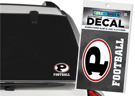 Football Car Decal The Viking Store