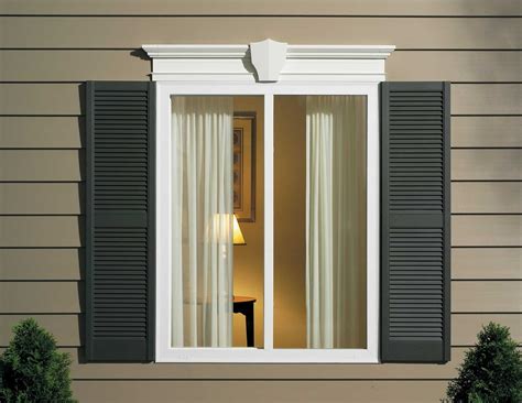 Exterior Louvered Shutters By Window World