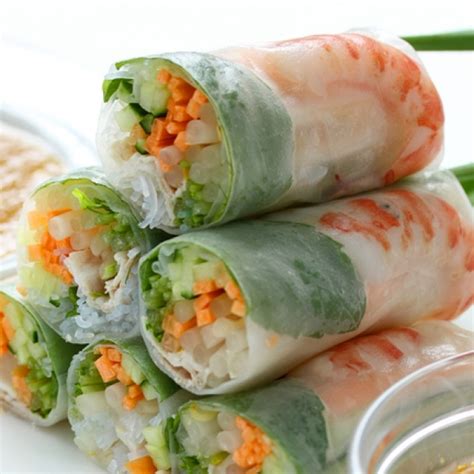 Plus, grilling is just so easy and so fast during summer months. Shrimp Spring Rolls Recipe