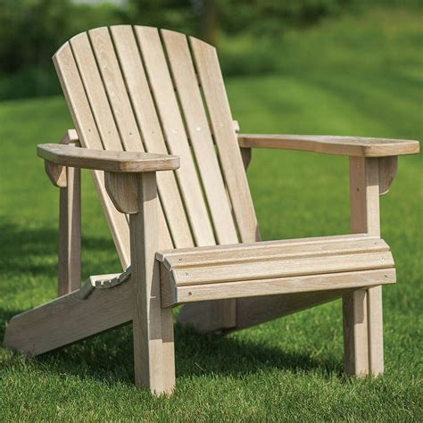 Rockler Classic Adirondack Chair Plan With Templates Wooden Garden