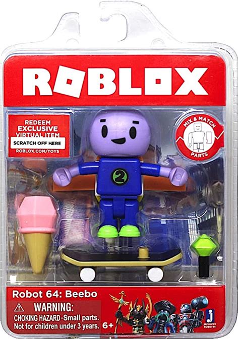 Beebo Robot 64 Roblox Action Figure 4 Inch Amazonnl Speelgoed And Spellen