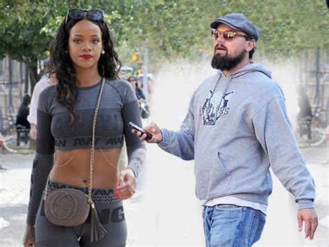 Rihanna And Leonardo Dicaprio Hooking Up Seen Kissing Passionately