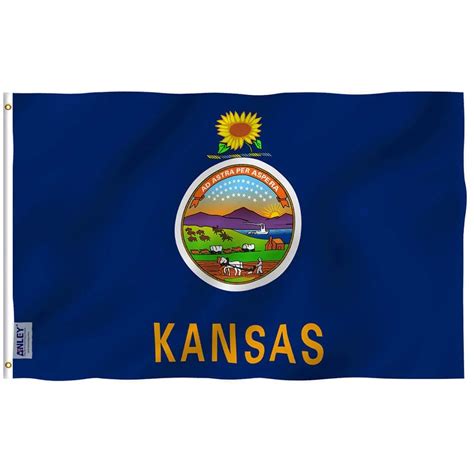 Kansas State Flag Anley Flags