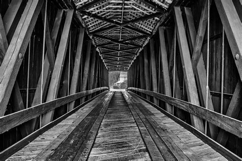 Covered Bridge Interior 5 Exposures A Photo On Flickriver