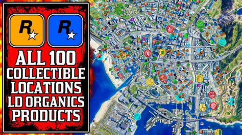 All Ld Organics Products Collectible Locations In Gta Online Gta5 Ld