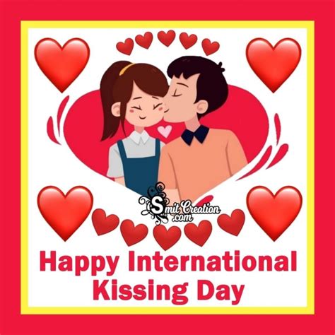 Happy International Kissing Day For Lovers