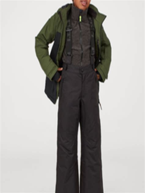 Buy H&M Boys Black Water Repellent Ski Trousers - Trousers for Boys