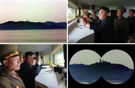 Kim Jong Un Inspects Island Defense Units Of The Kpa Southwestern Command North Korea