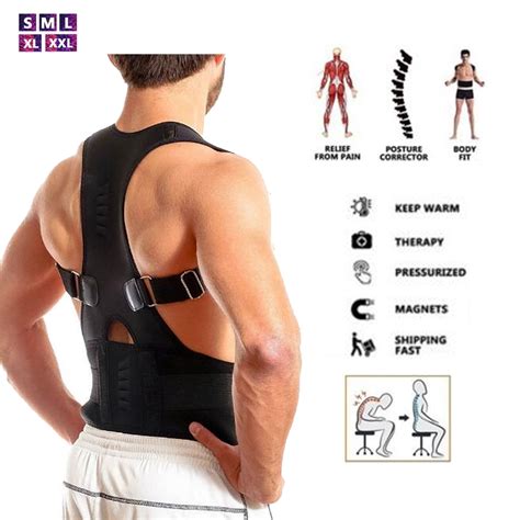 Medical Back Brace Waist Belt Spine Support Men Women Orthopedic Device Back Brace Andsupports