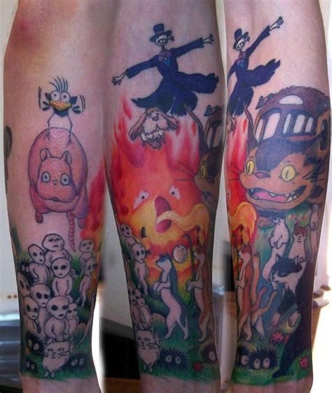Tattoo Idea Studio Ghibli Tattoo Ghibli Tattoo Tattoos