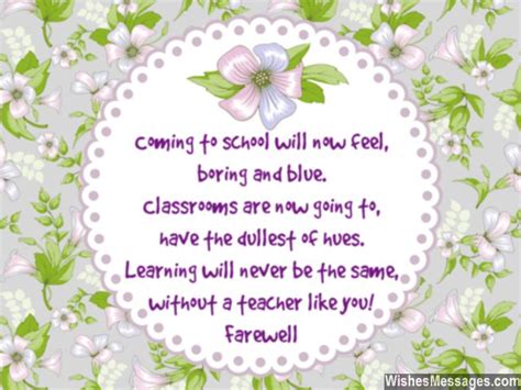 farewell messages for teachers goodbye quotes for teachers and professors