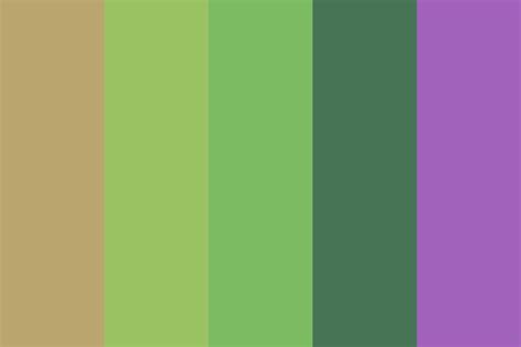 Jungle-frog Color Palette