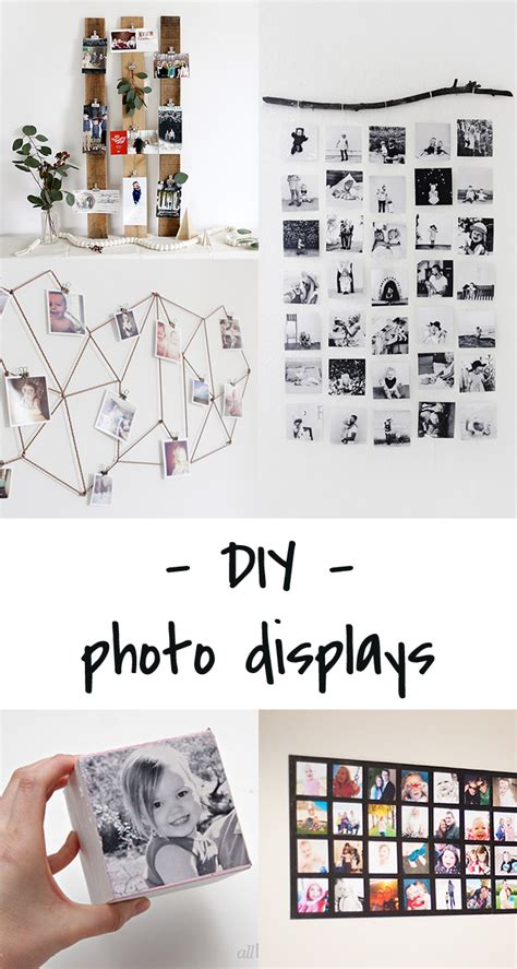 5 Diy To Try Photo Displays Ohoh Blog
