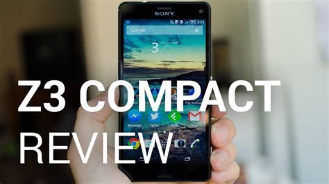 Sony Xperia Z3 Compact Review 