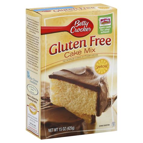 Rather than spend the higher cost of betty crocker gluten free yellow cake mix, you can save money by making your own using the exact same ingredients. Betty Crocker Gluten Free Yellow Cake Mix, 15 oz. Box