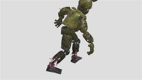 Springtrap Fnaf Ar Special Delivery Download Free 3d Model By