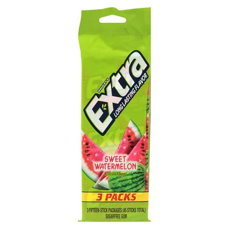 Extra Chewing Gum Sweet Watermelon 1source