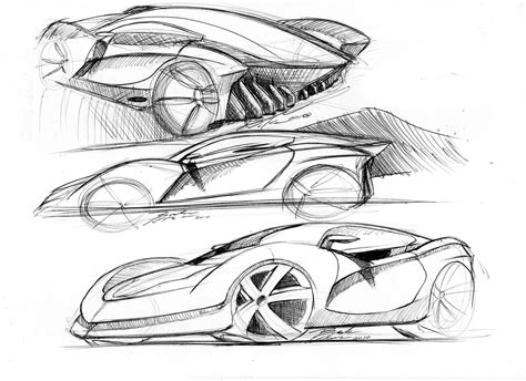 Wilson Design Corvette Concept Sketch